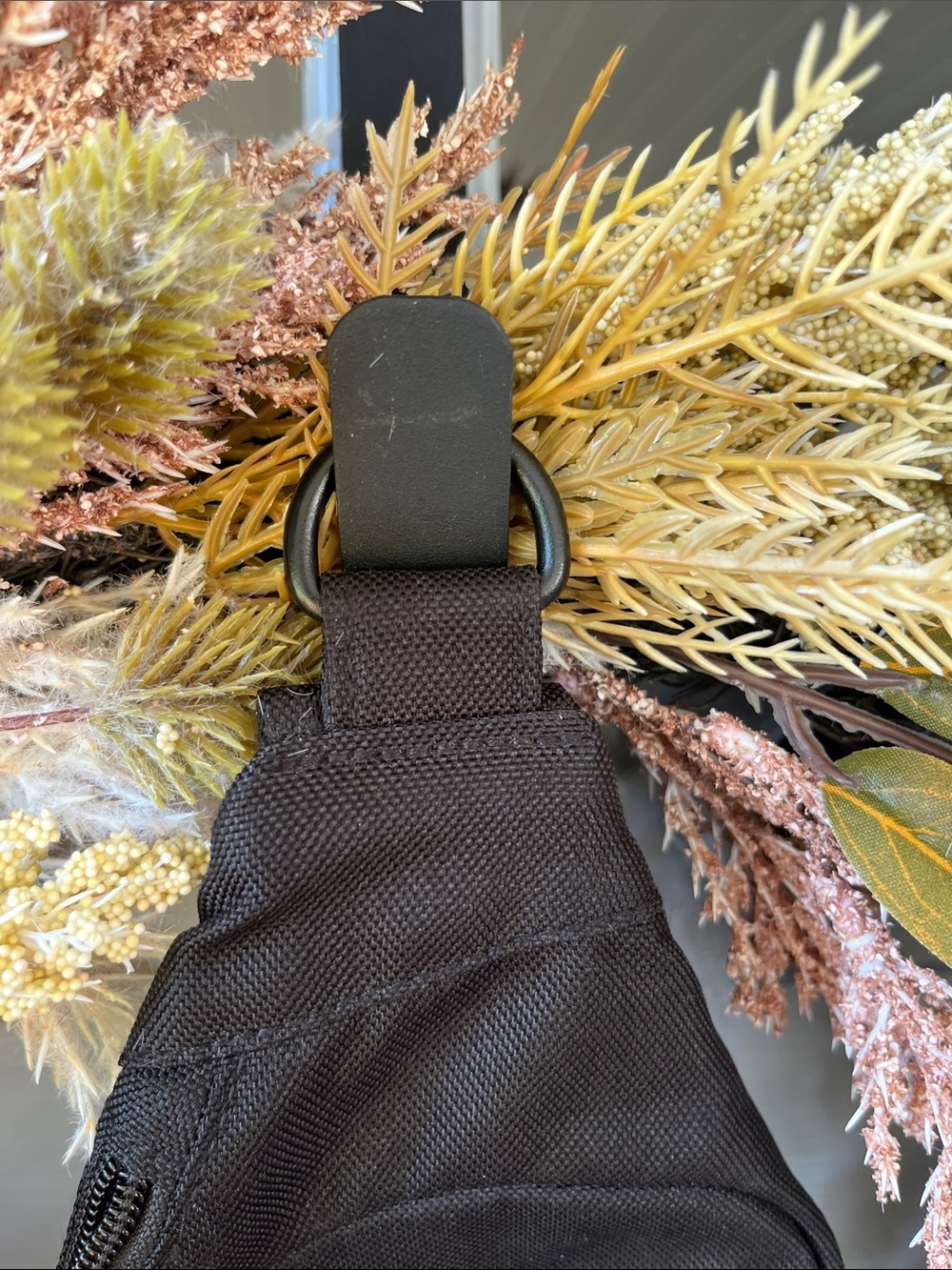 Vera Bradley Black Compact Sling Backpack - Picture 5 of 11